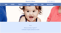 Desktop Screenshot of musictogetheratkiddiekorner.com